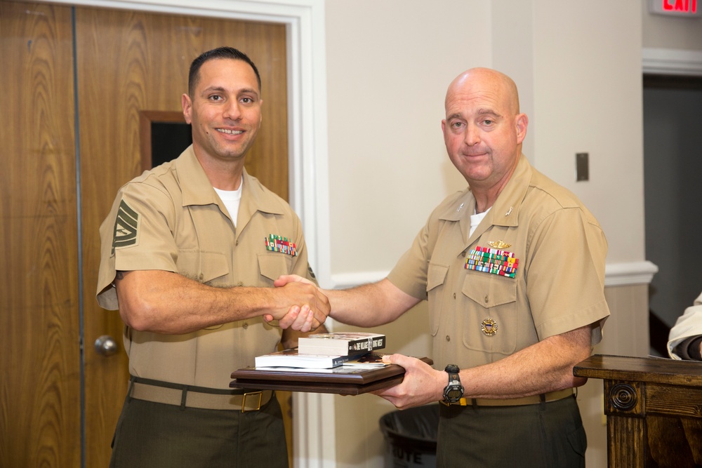 20th annual Instructor of the Year luncheon recognizes a dozen military instructors