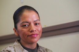 Marine wins woman of the year