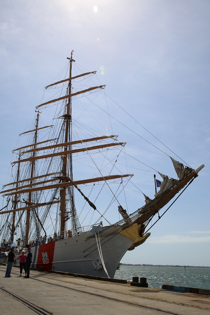 Historic Barque Eagle visits Morehead City