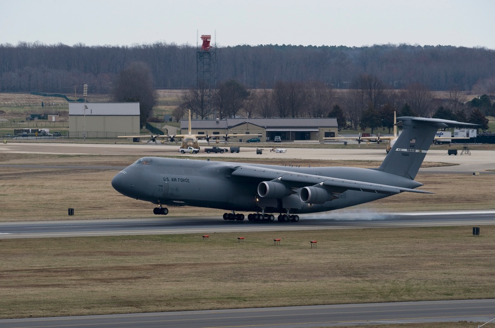 Final C-5M arrival