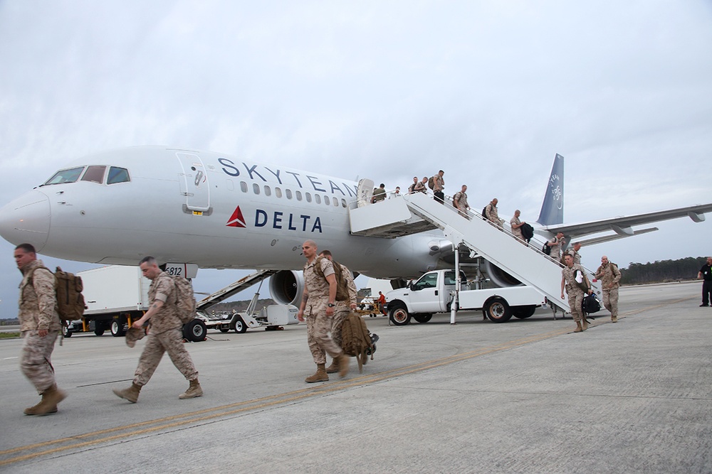 2nd MAW squadrons complete integrated exercise, return home