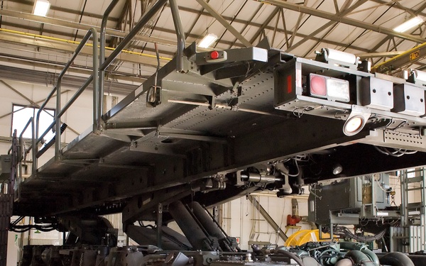 MHE Section preps Tunner 60K for shipment