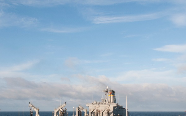 Peleliu conducts underway replenishment
