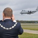 The Worshipful The Mayor of St. Edmundsbury, Councillor Ian Houlder visits the 493rd Fighter Squadron