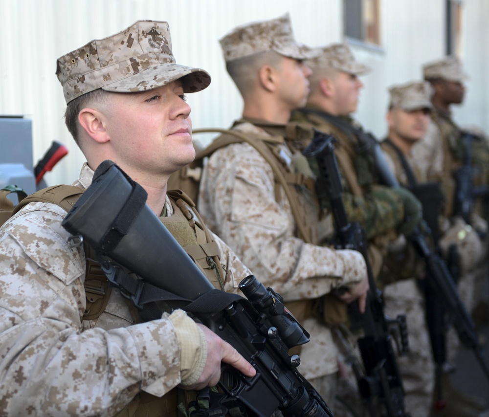 Finance Marines conduct field Op