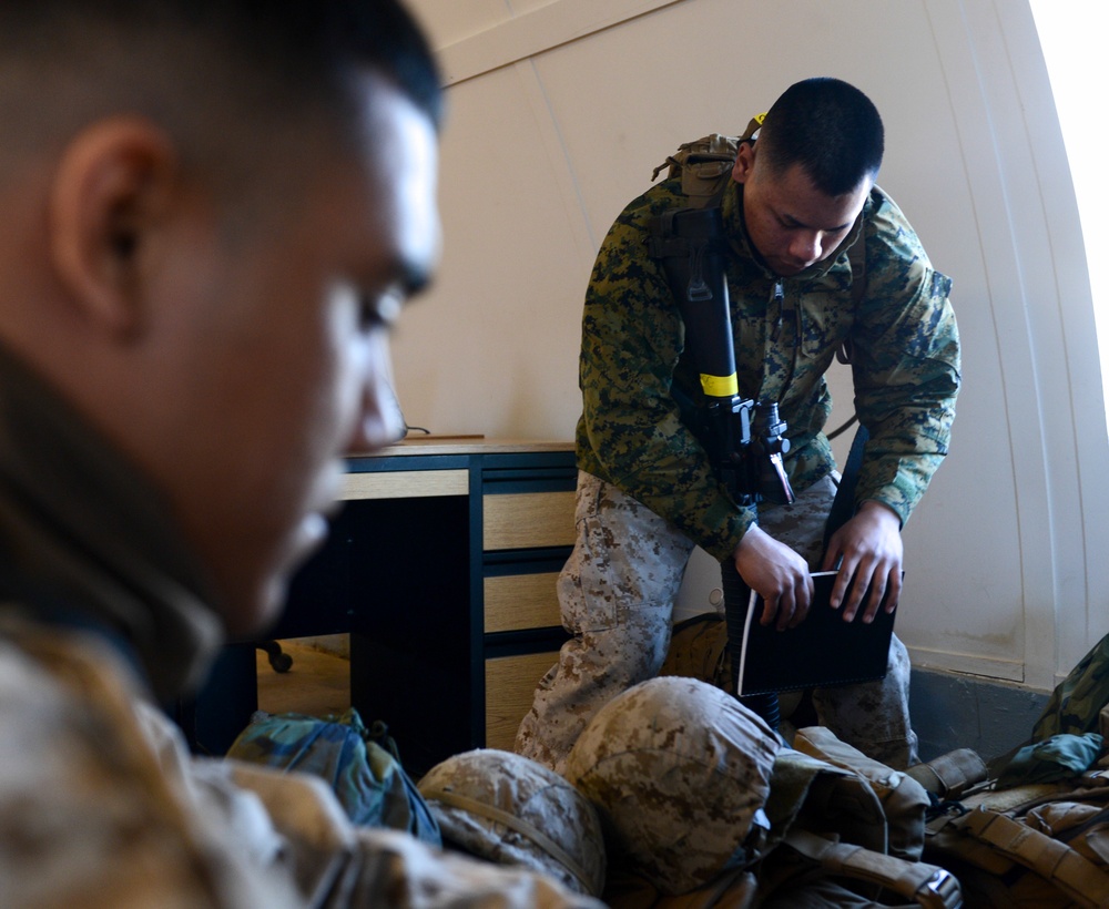 Finance Marines conduct field Op