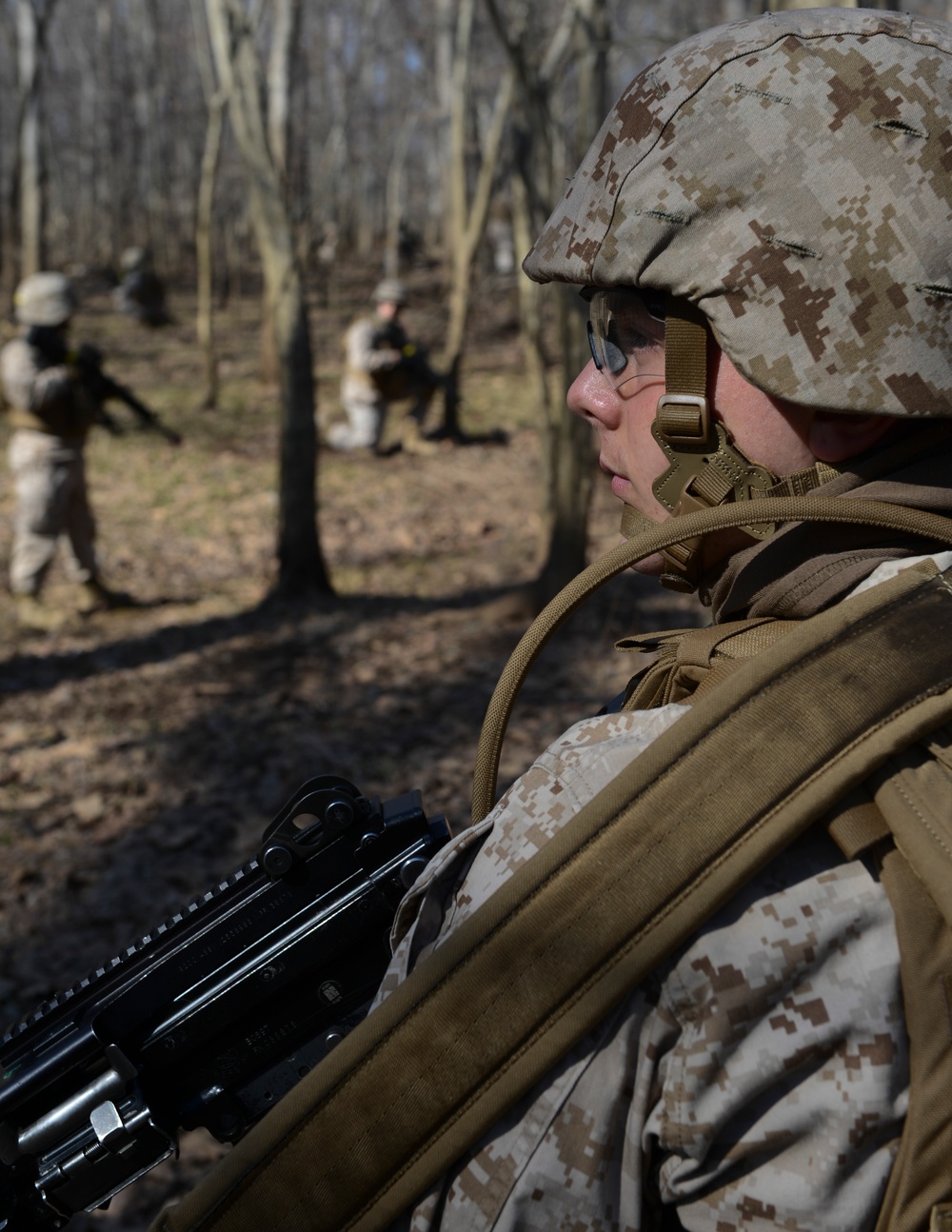 Finance Marines conduct field Op