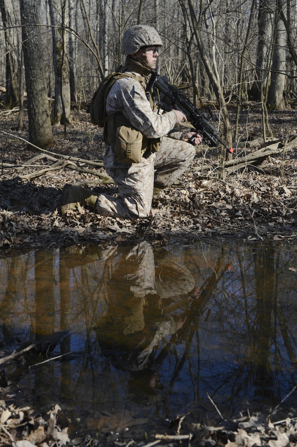 Finance Marines conduct field Op