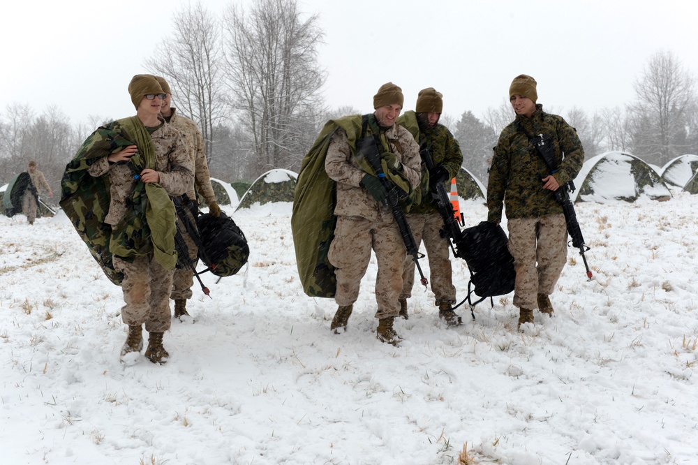 Finance Marines conduct field Op