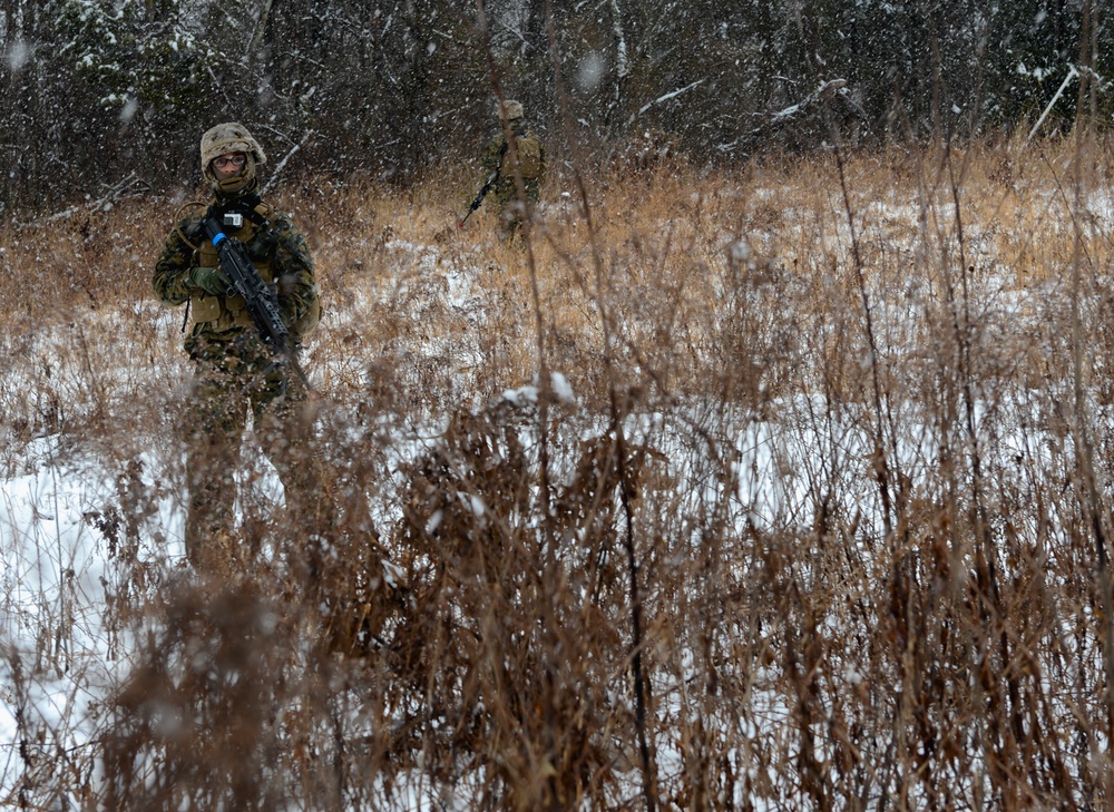 Finance Marines conduct field Op