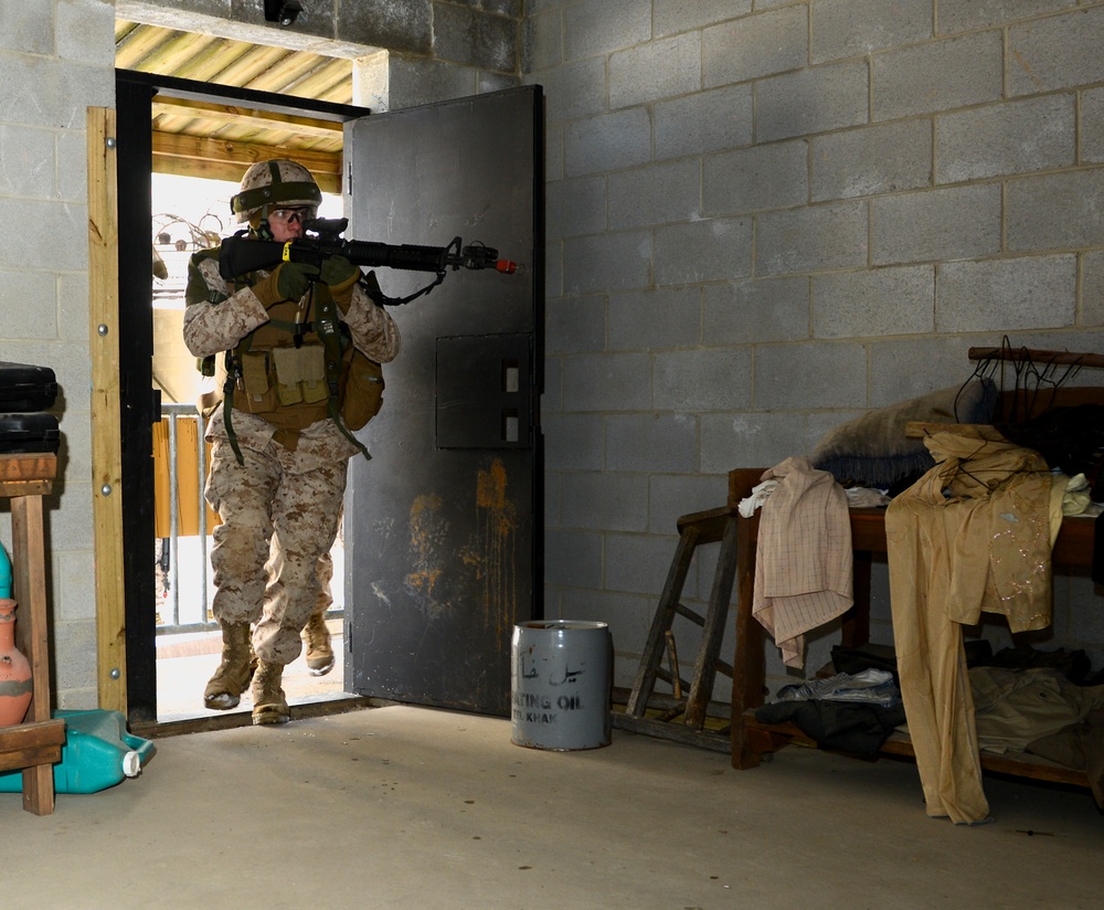 Finance Marines conduct field Op