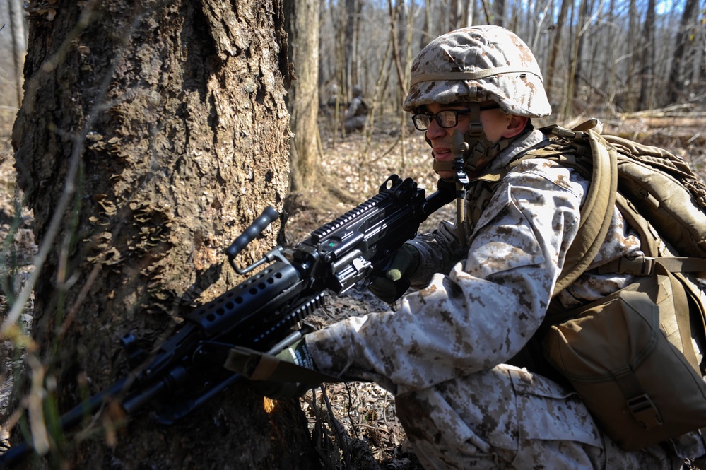 Finance Marines conduct field Op