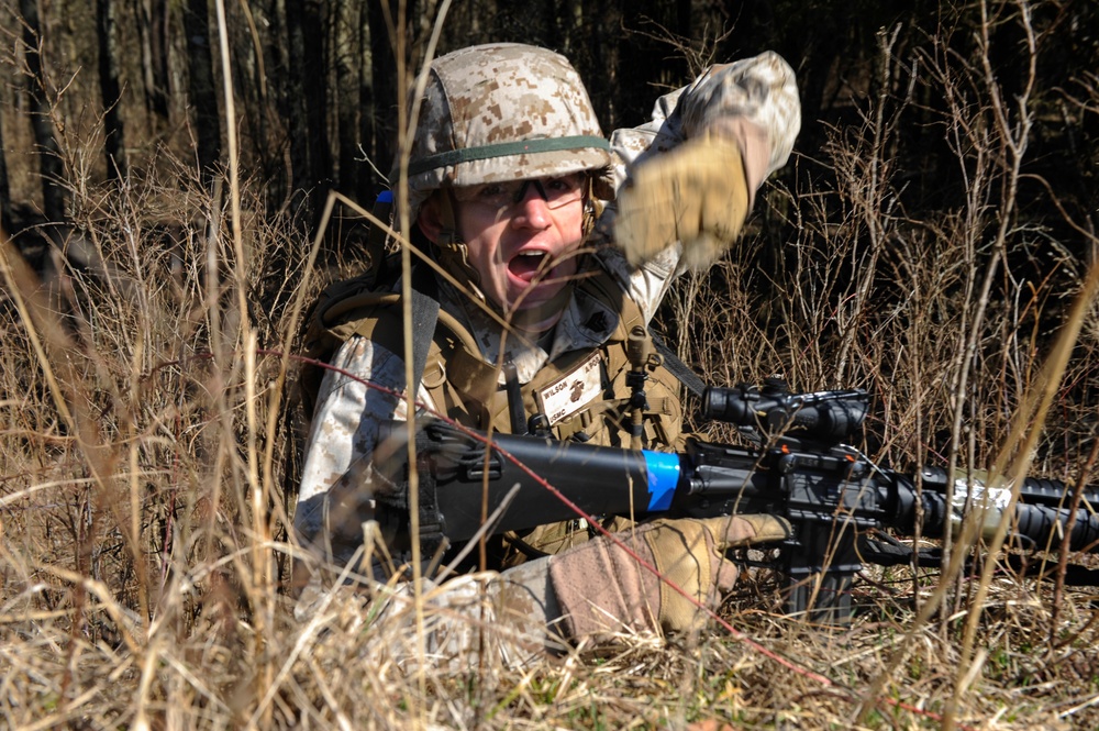 Finance Marines conduct field Op