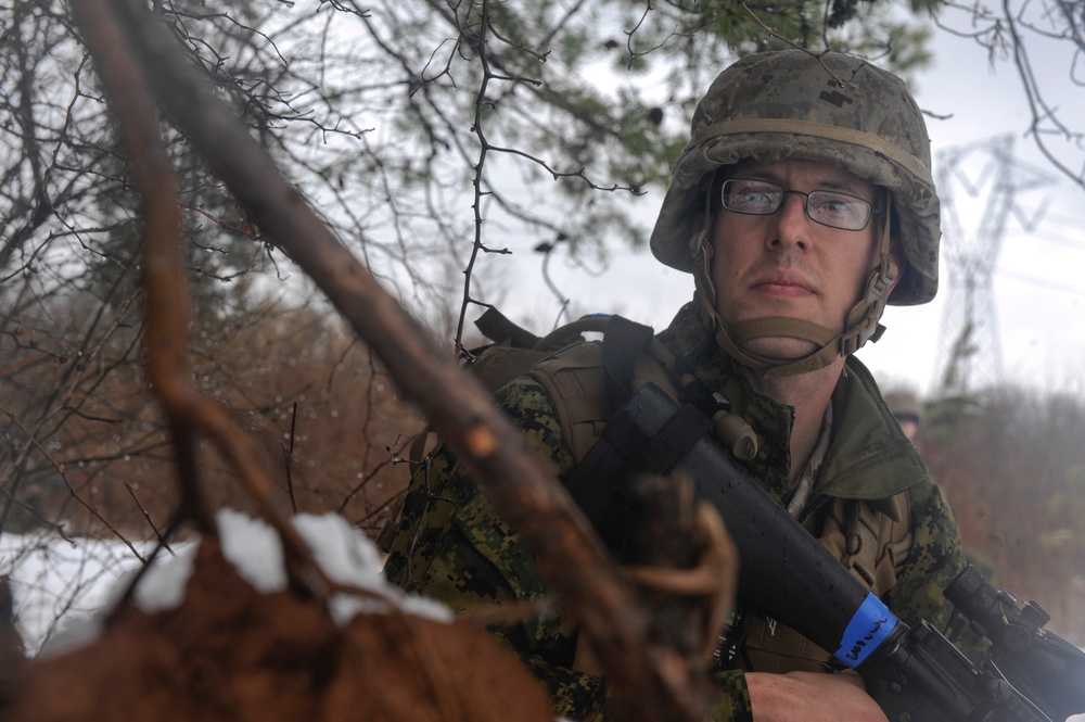 Finance Marines conduct field Op