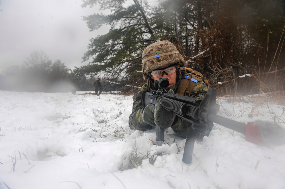 Finance Marines conduct field Op