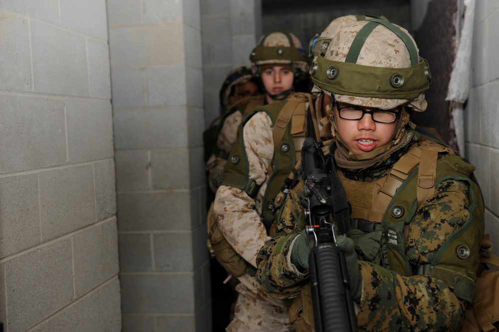 Finance Marines conduct field Op