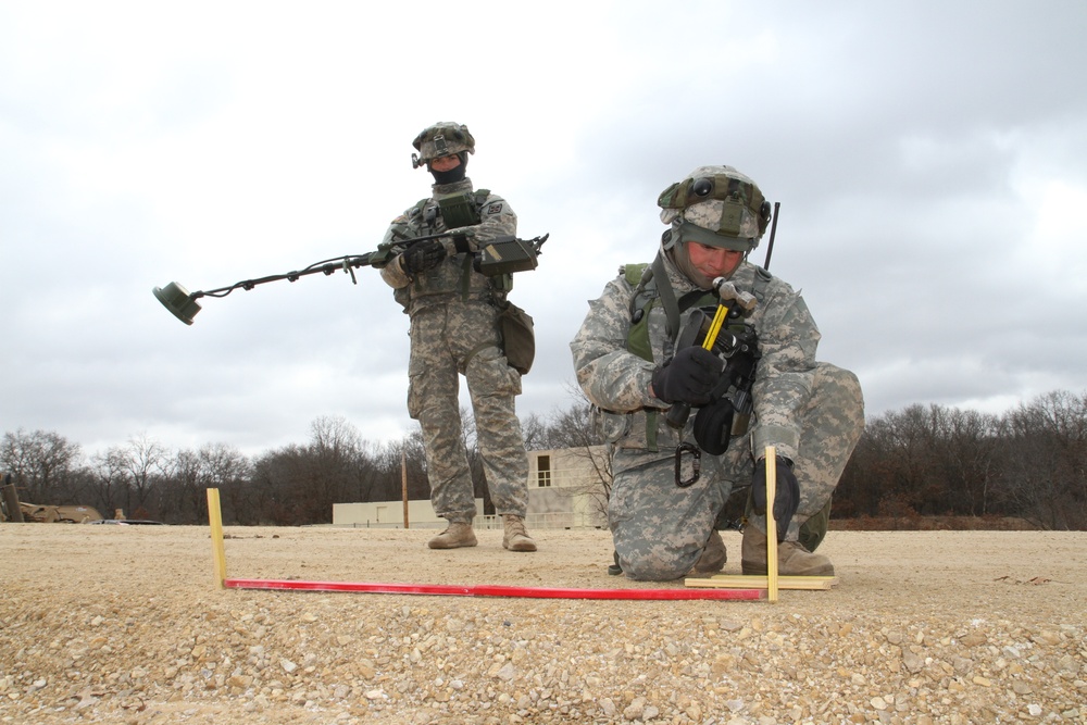 Combat engineers prove resilient during minefield clearing operations