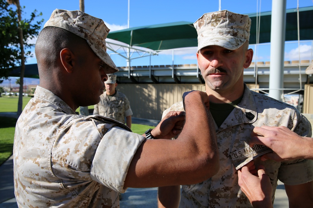 Marine stays true to values, earns meritorious promotion