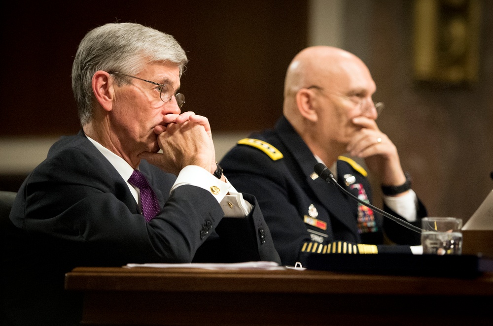 Secretary of the Army John McHugh testifies 2014 Posture