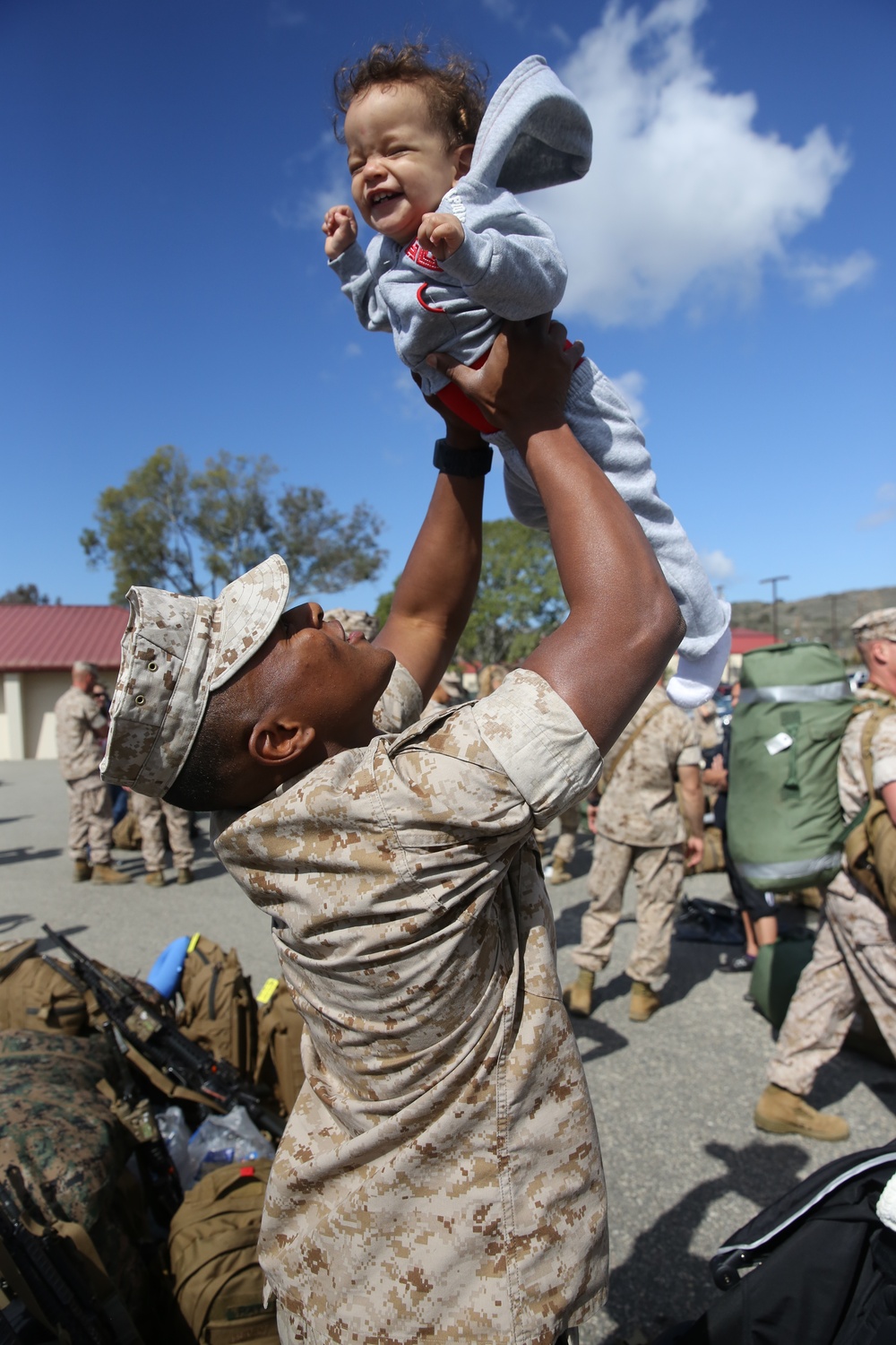 Fighting Fifth Marines bid farewell to families, opens door for new chapter in Pacific