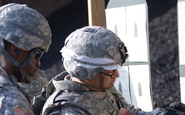 2nd Military Intelligence Battalion weapon qualification