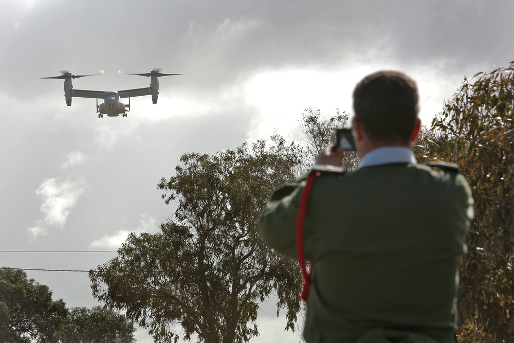 Airborne insertion demonstration