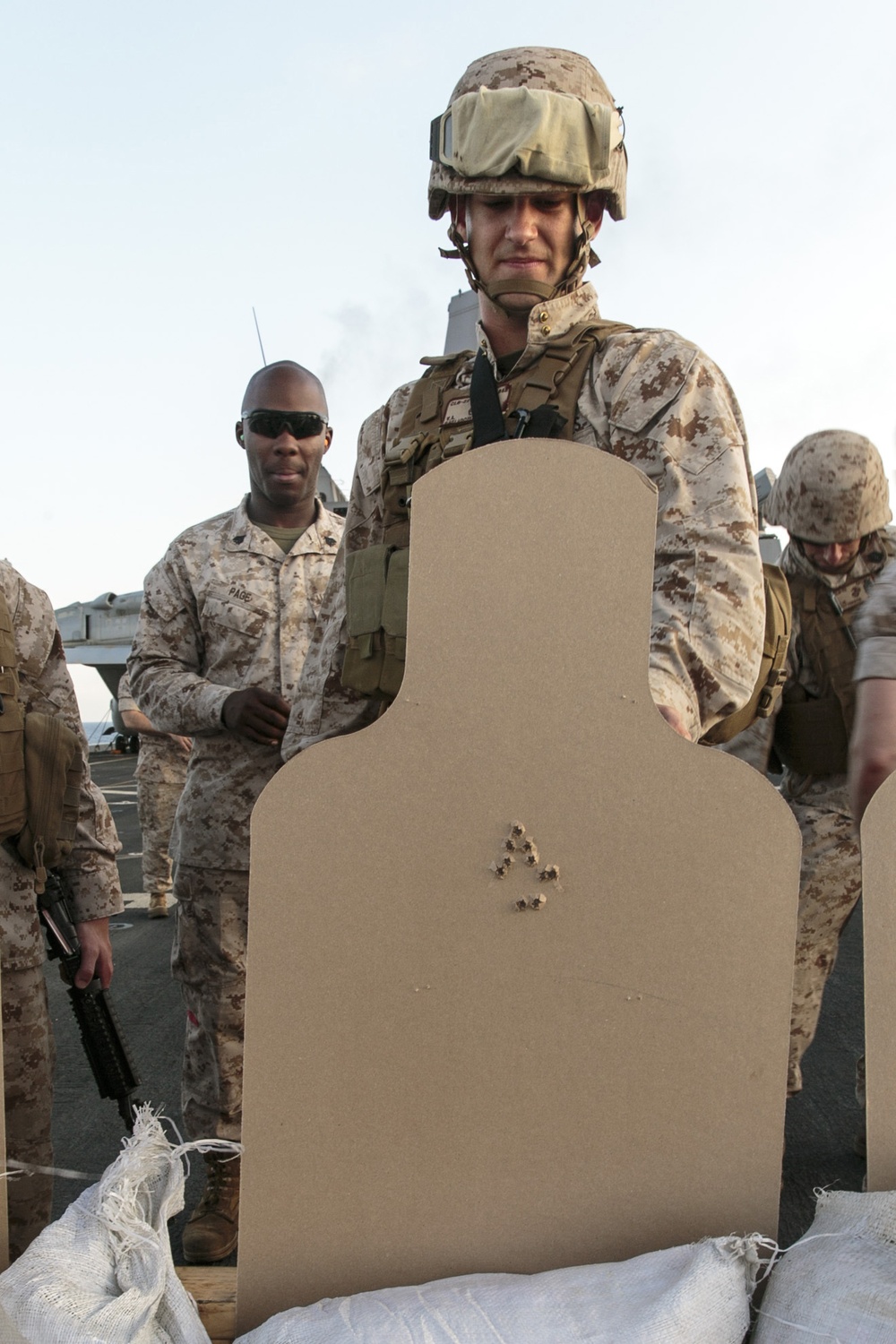 Mesa Verde Marines refine their rifle sights