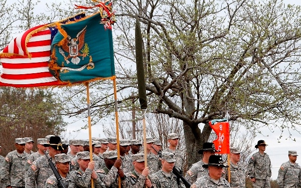 Engineer battalion sports new colors for new leader