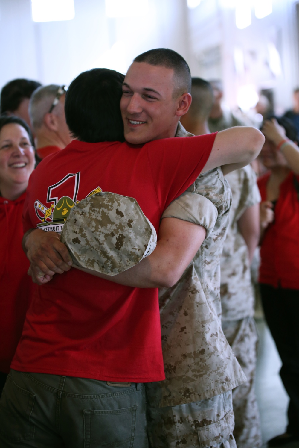 Photo Gallery: New Marines reunite with families on Parris Island