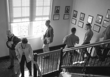 Honorable Jessica L. Wright, Under Secretary of Defense, visits 12th Marine Corps District