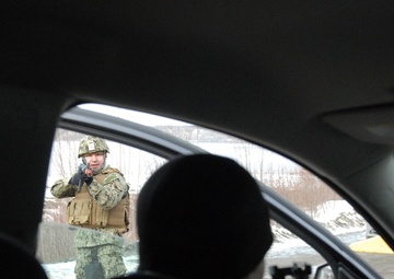 Coast Guard Port Security Unit 301 participates in JLOTS at port of Anchorage, Alaska
