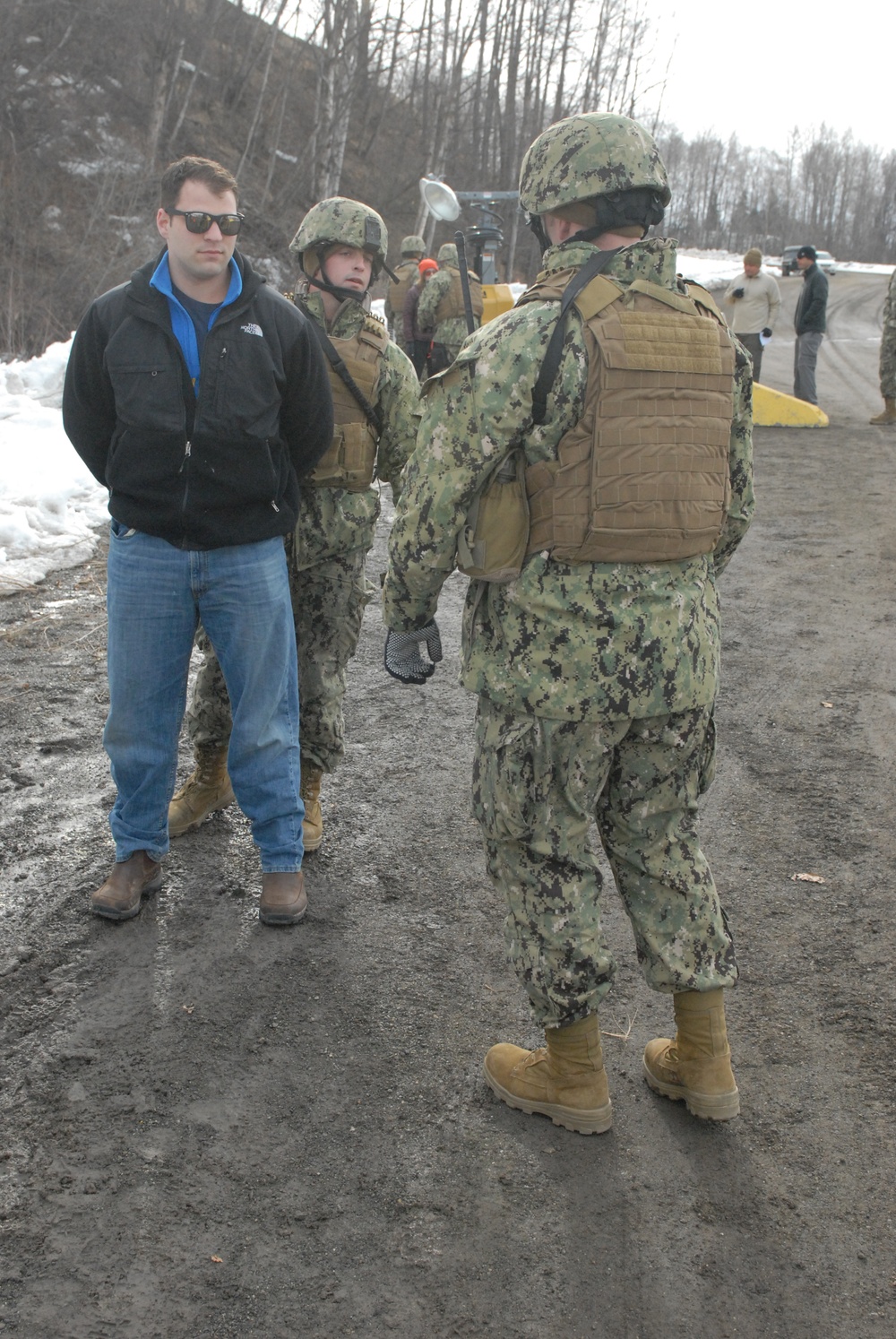 Coast Guard Port Security Unit 301 participates in JLOTS at port of Anchorage, Alaska