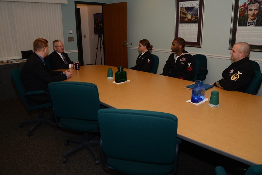 USS Abraham Lincoln Namesake visit