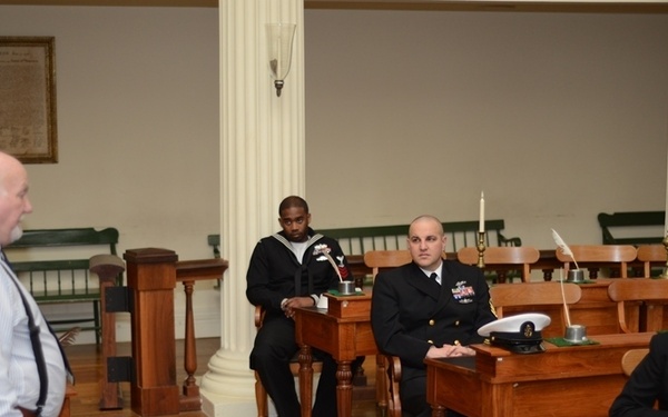 USS Abraham Lincoln Namesake visit