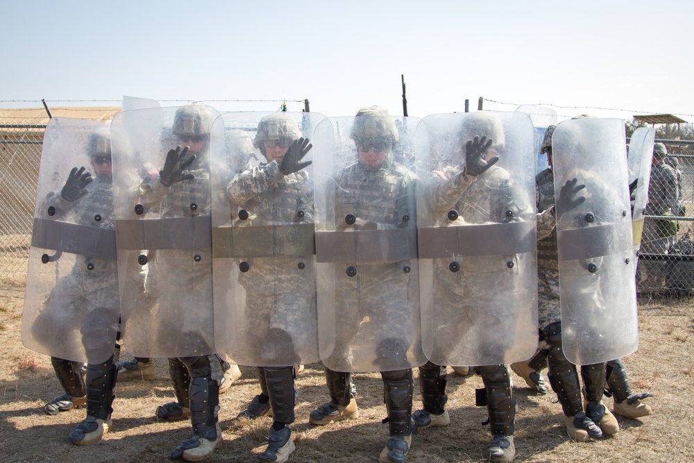 Riot control exercise