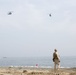 Waves of ROK, U.S. Marines roll onto beach