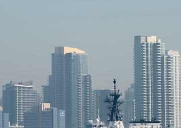 Conducting sea maneuvers in Coronado Bay