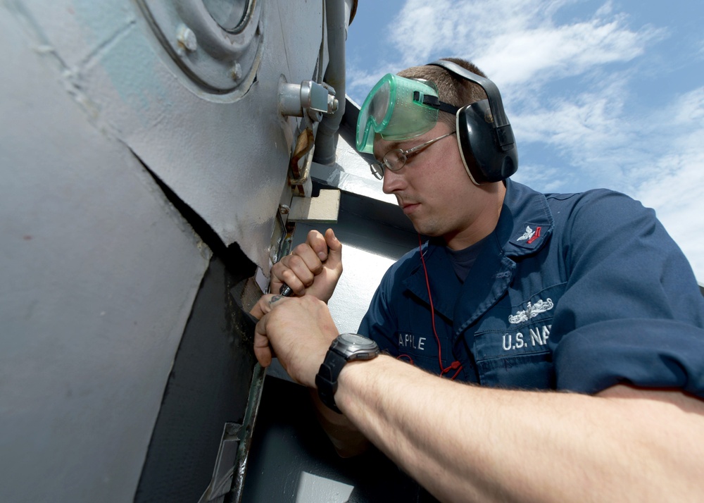 USS Ramage operations