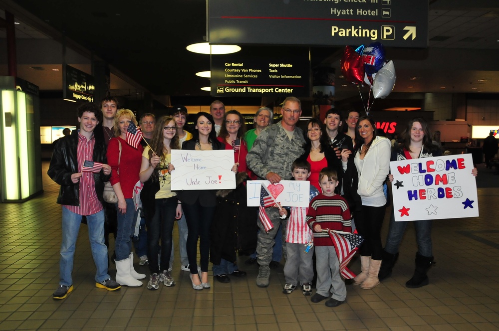 171st Civil Engineer Squadron welcomes members home