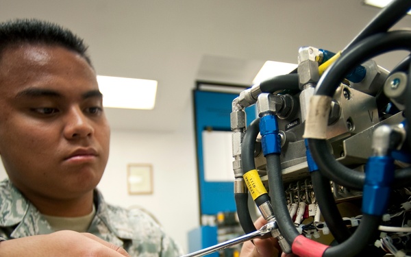 Nellis AFB, PMEL Airmen  keep flightline operational