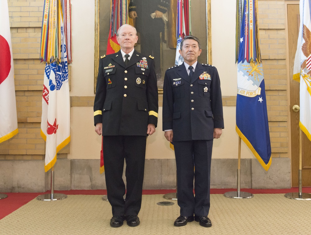 U.S., Japan defense leaders talk strategy
