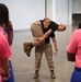 Marines Mentor at Women's Basketball National Convention