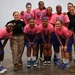 Marines Mentor at Women's Basketball National Convention