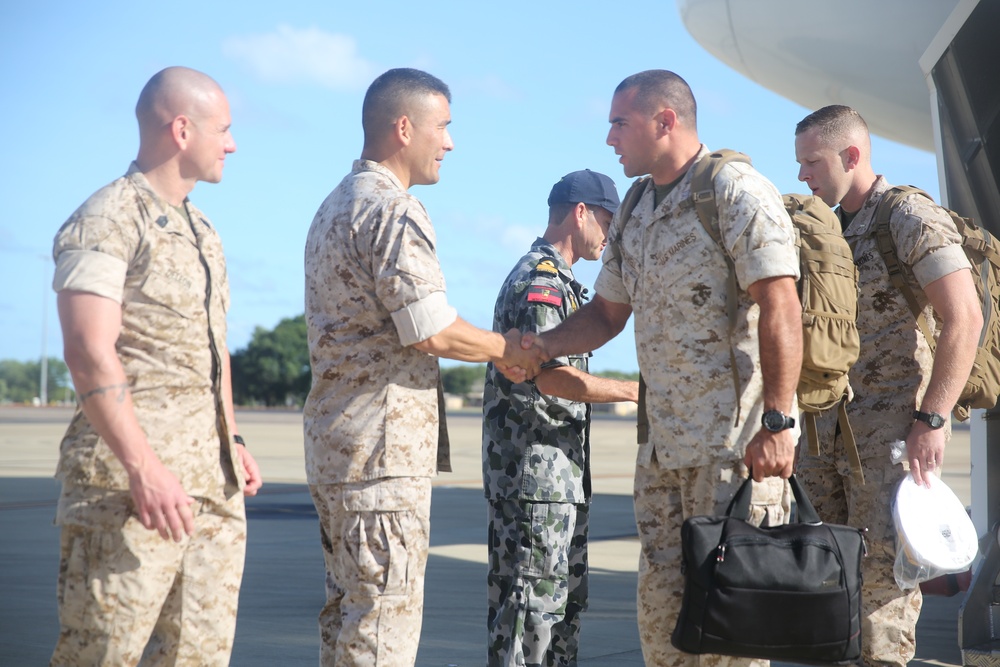 MRF-D Marines have all arrived Down Under