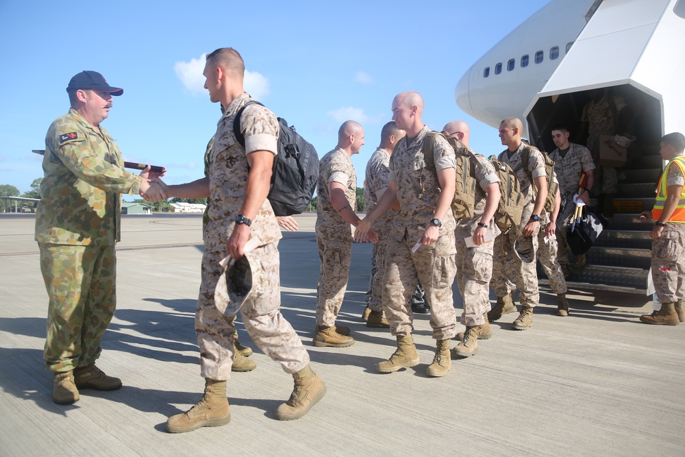 MRF-D Marines have all arrived Down Under