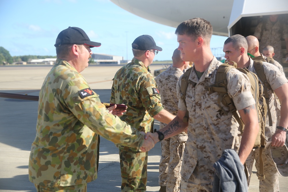 MRF-D Marines have all arrived Down Under