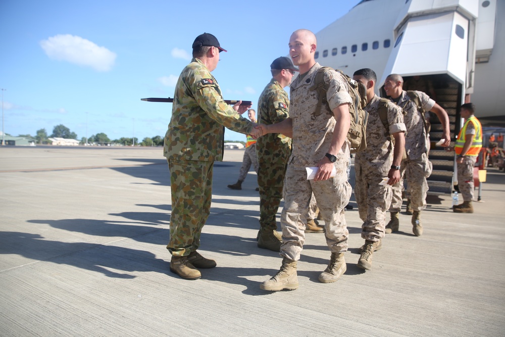 MRF-D Marines have all arrived down under