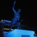 Lighting Up McGinnis-Wickam Hall Blue