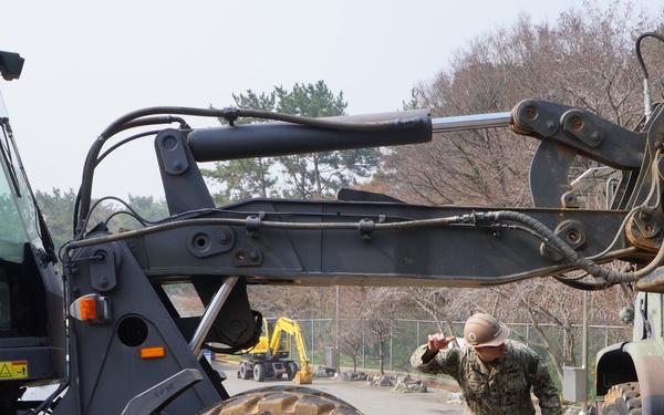 NMCB 1 conducts operations in Korea