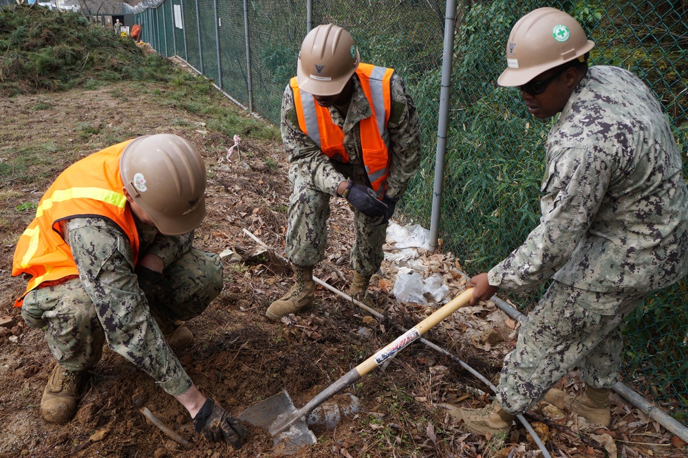 NMCB 1 conducts operations in Korea